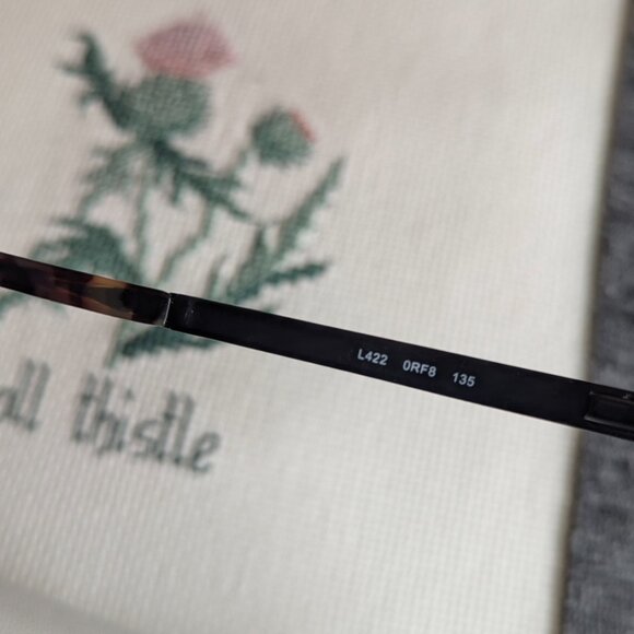 Liz Claiborne Eyeglasses L422 Frames 49 17 135 Flex Hinges and Case - Picture 5 of 10